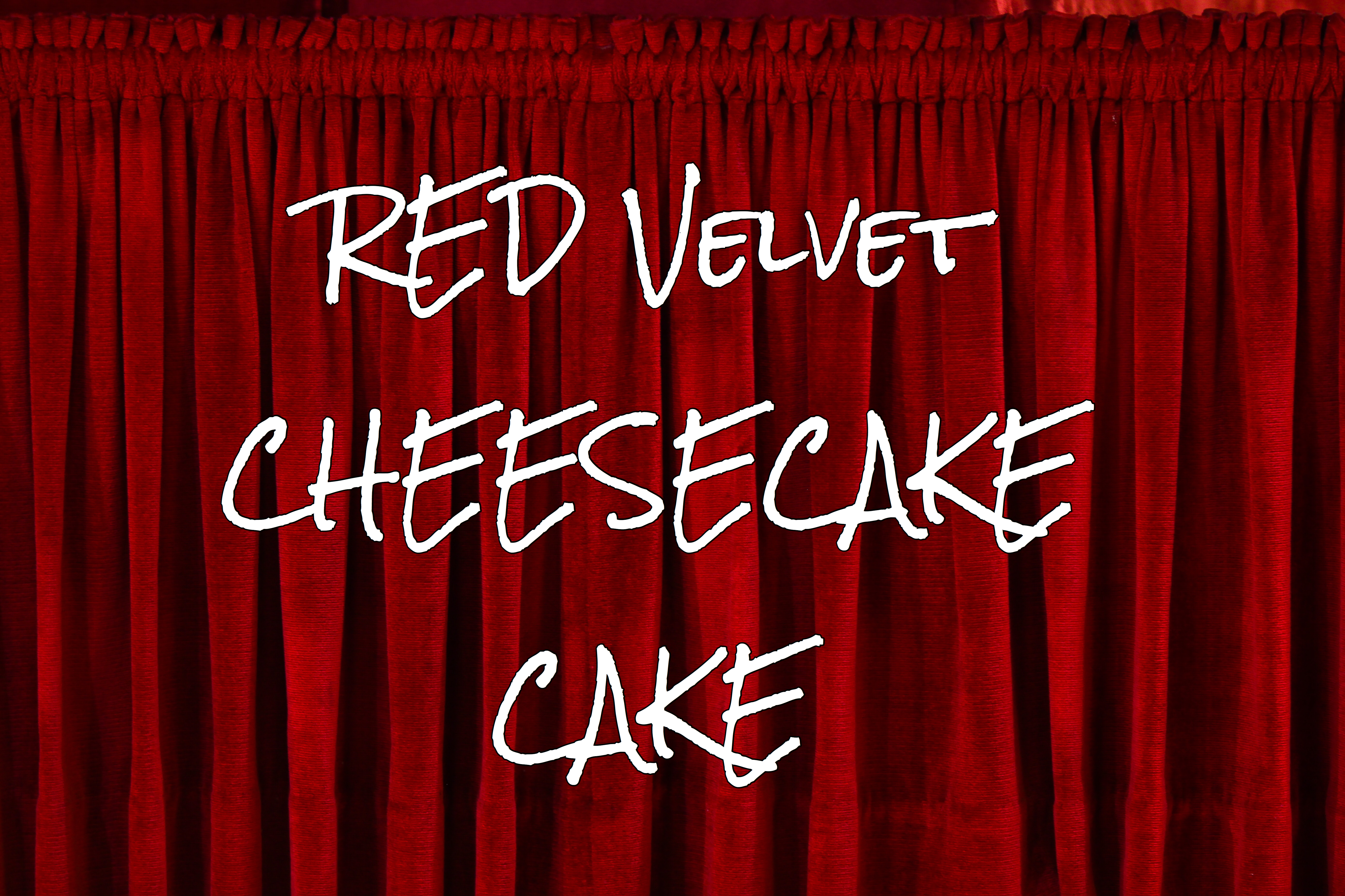 Red Velvet Cheesecake CAKE