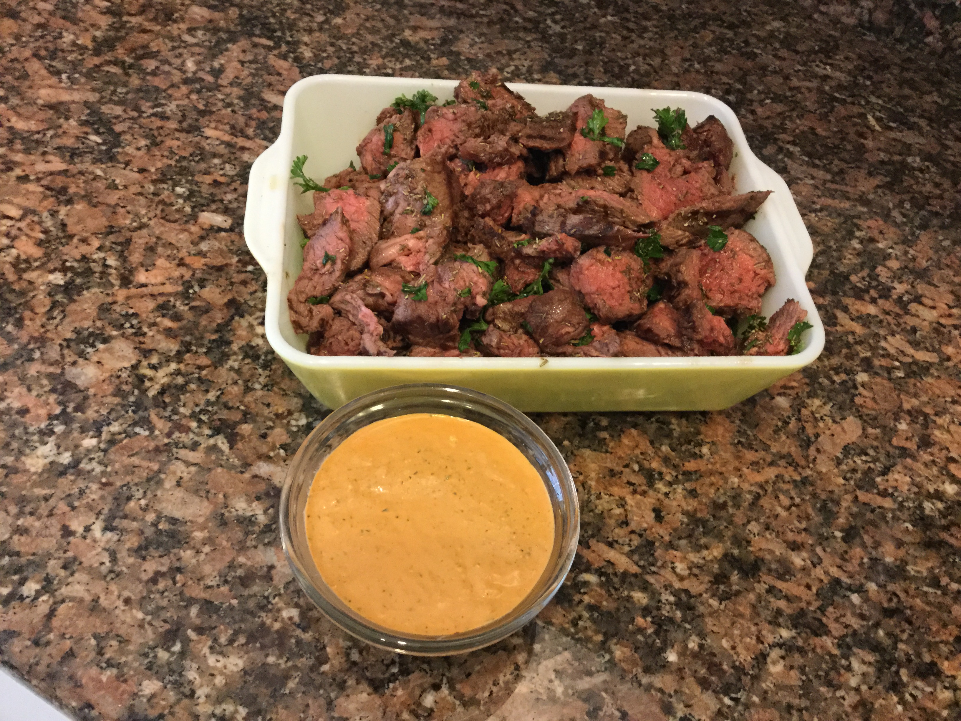 Italian Steak Sandwich with Roasted Pepper Mayonnaise