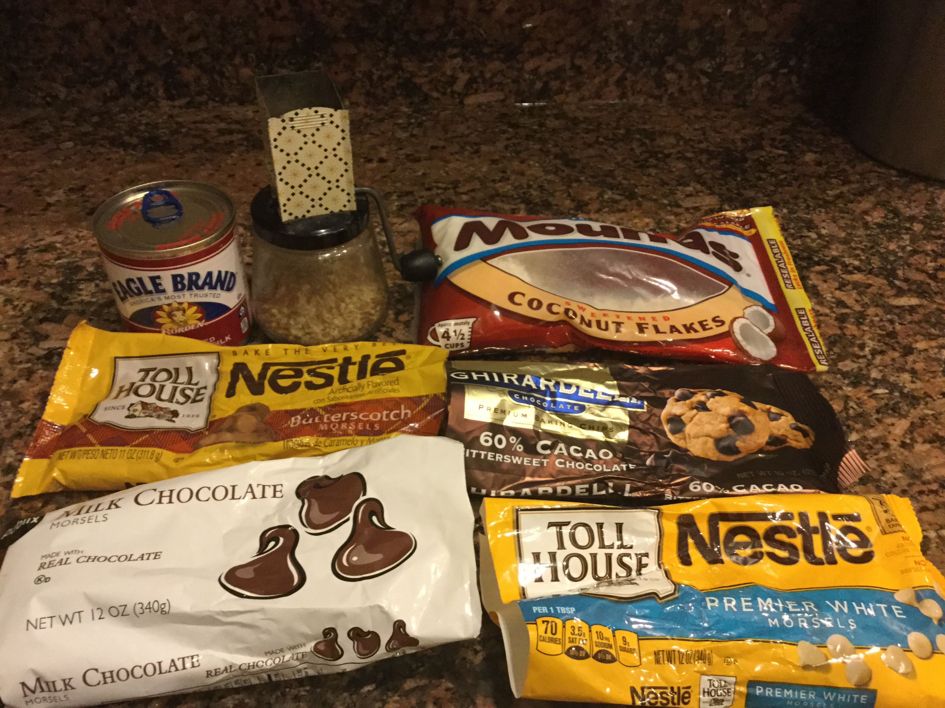 The "toppings"