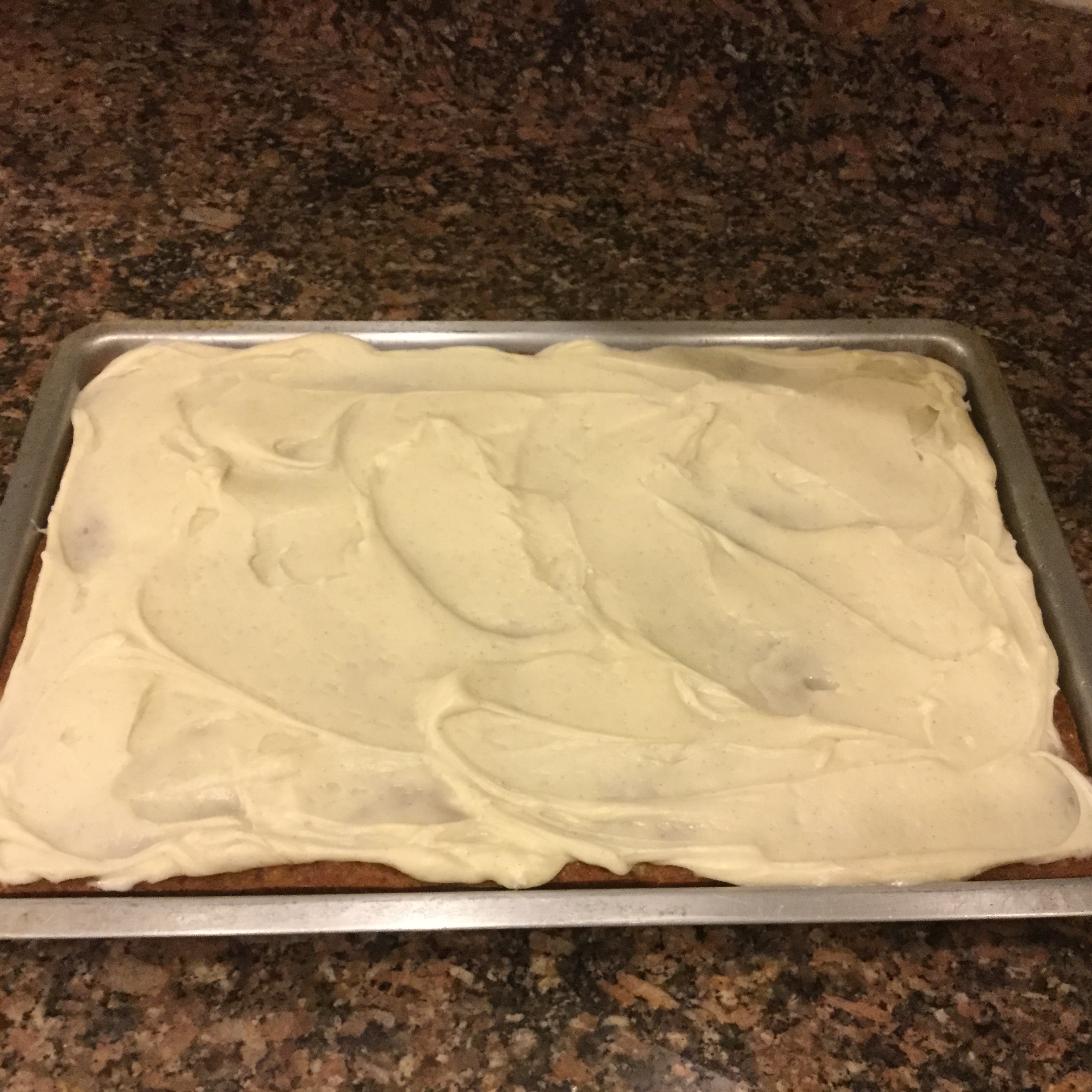 Frosted Banana Bars