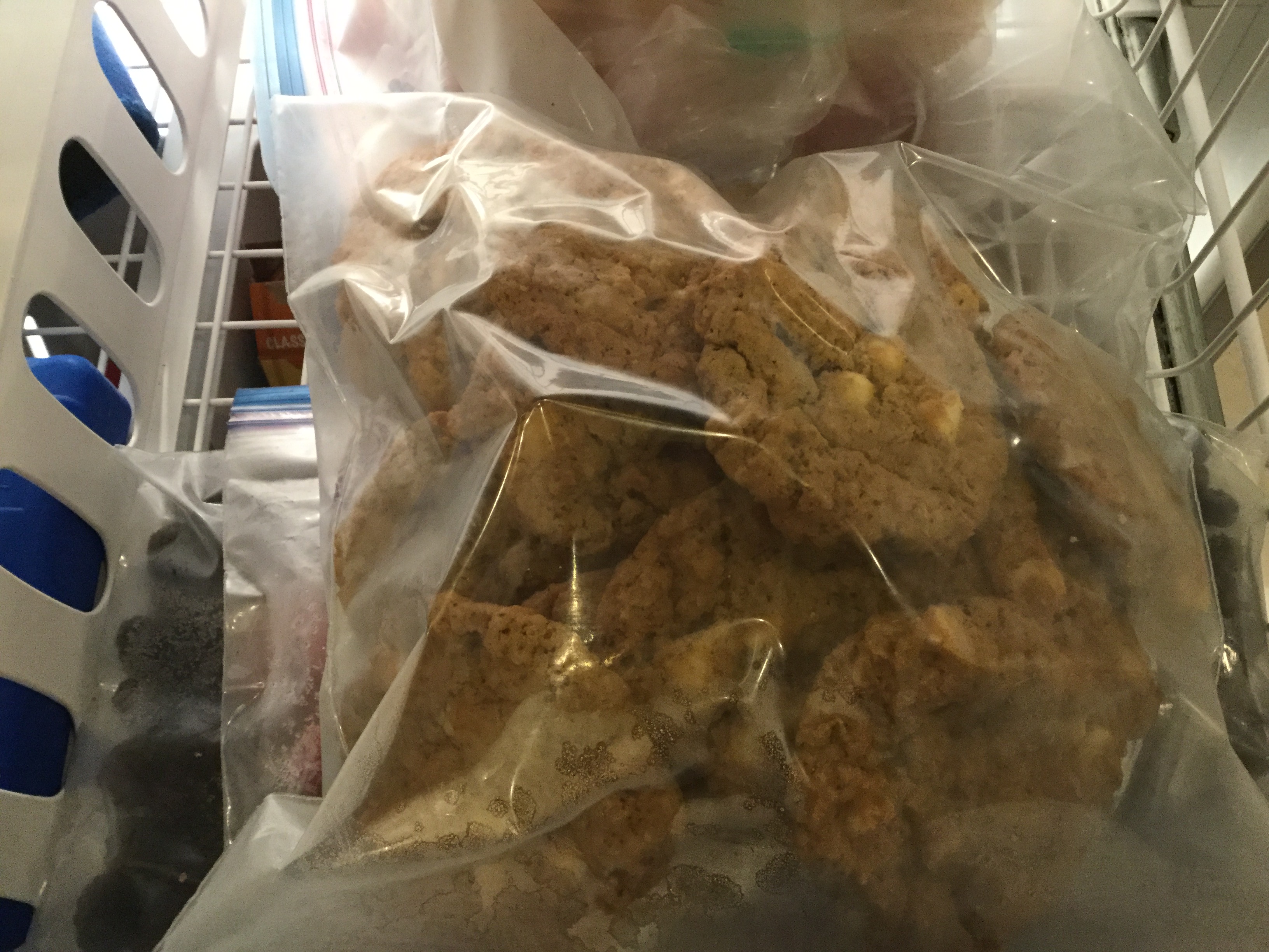 Now put the rest in the freezer. . . 