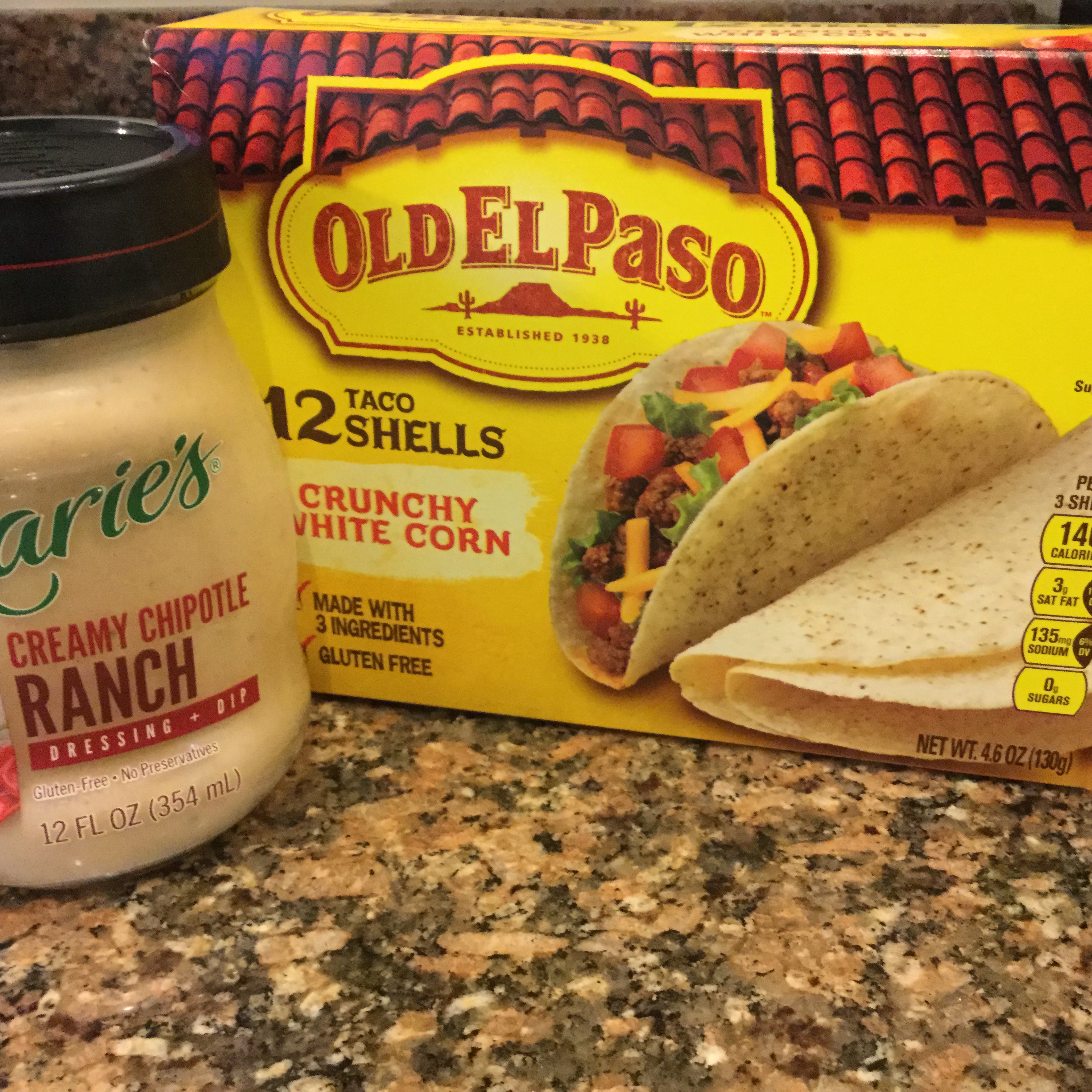 Light-tasting crispy taco shells and a delicious dressing you're going to love! 