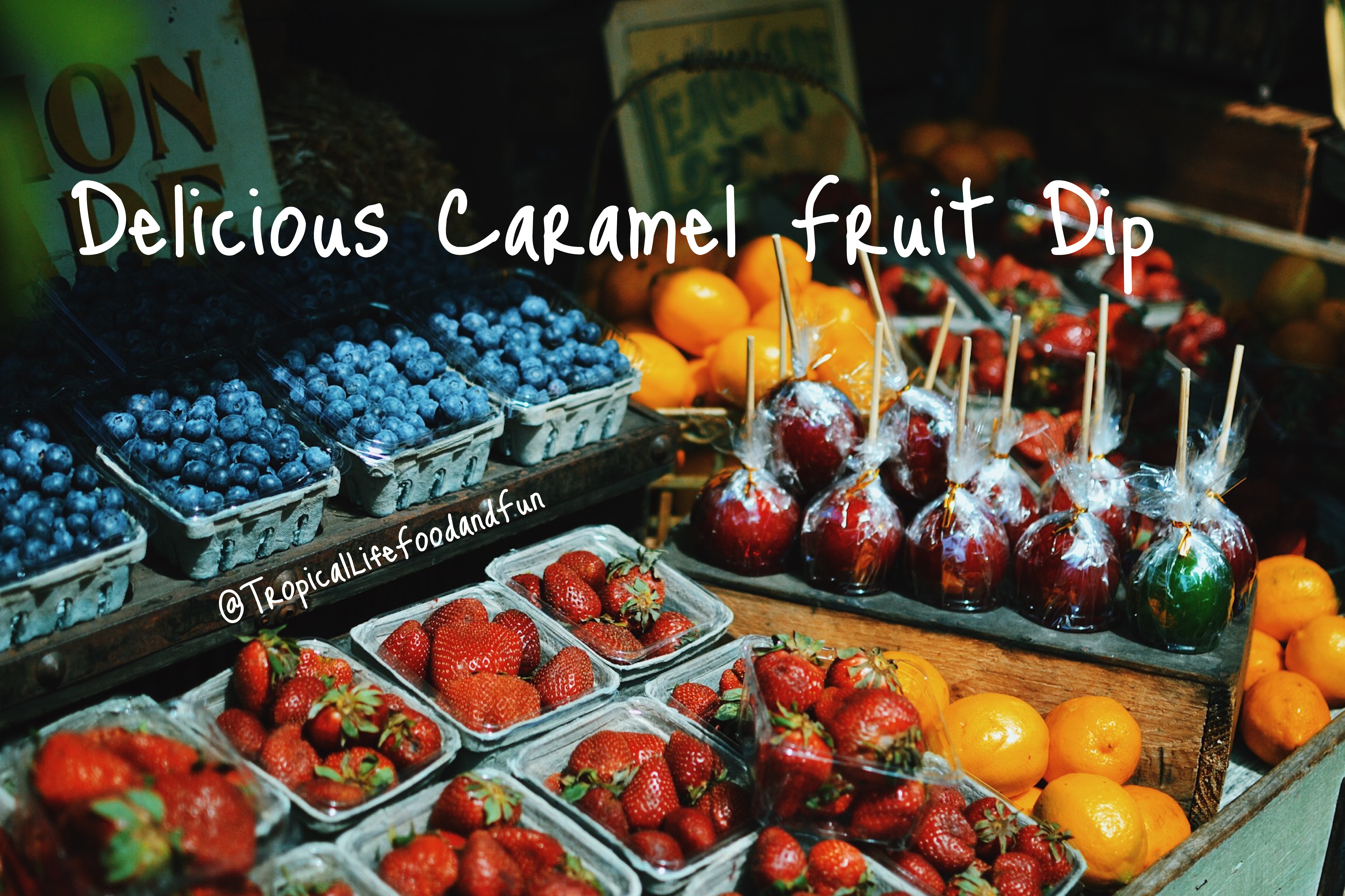 Creamy Caramel Fruit Dip