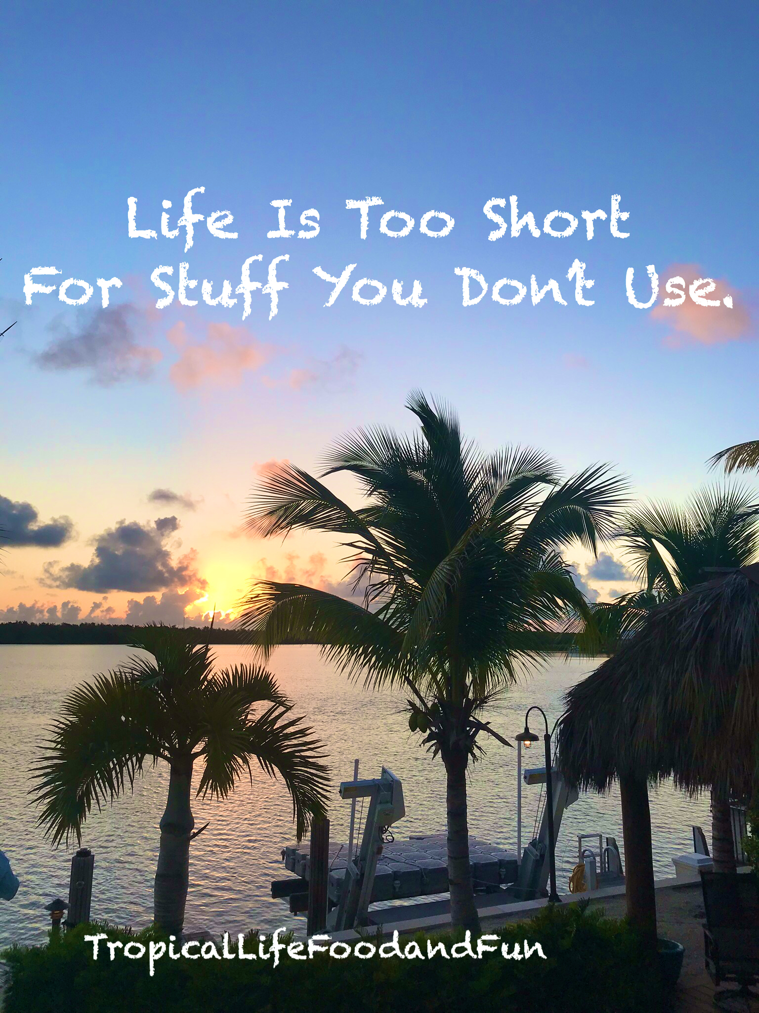 Downsizing for a Tropical Lifestyle