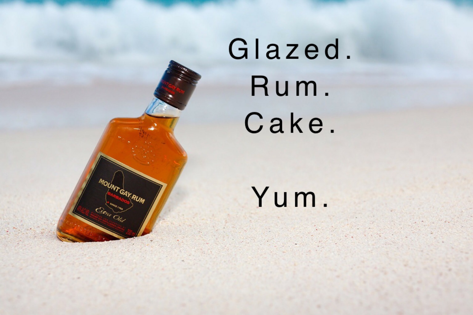 WOW!!! Glazed Rum Cake.